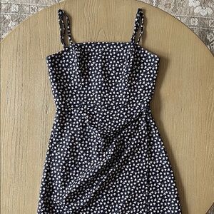 French Connection Navy Floral Dress, Size 2